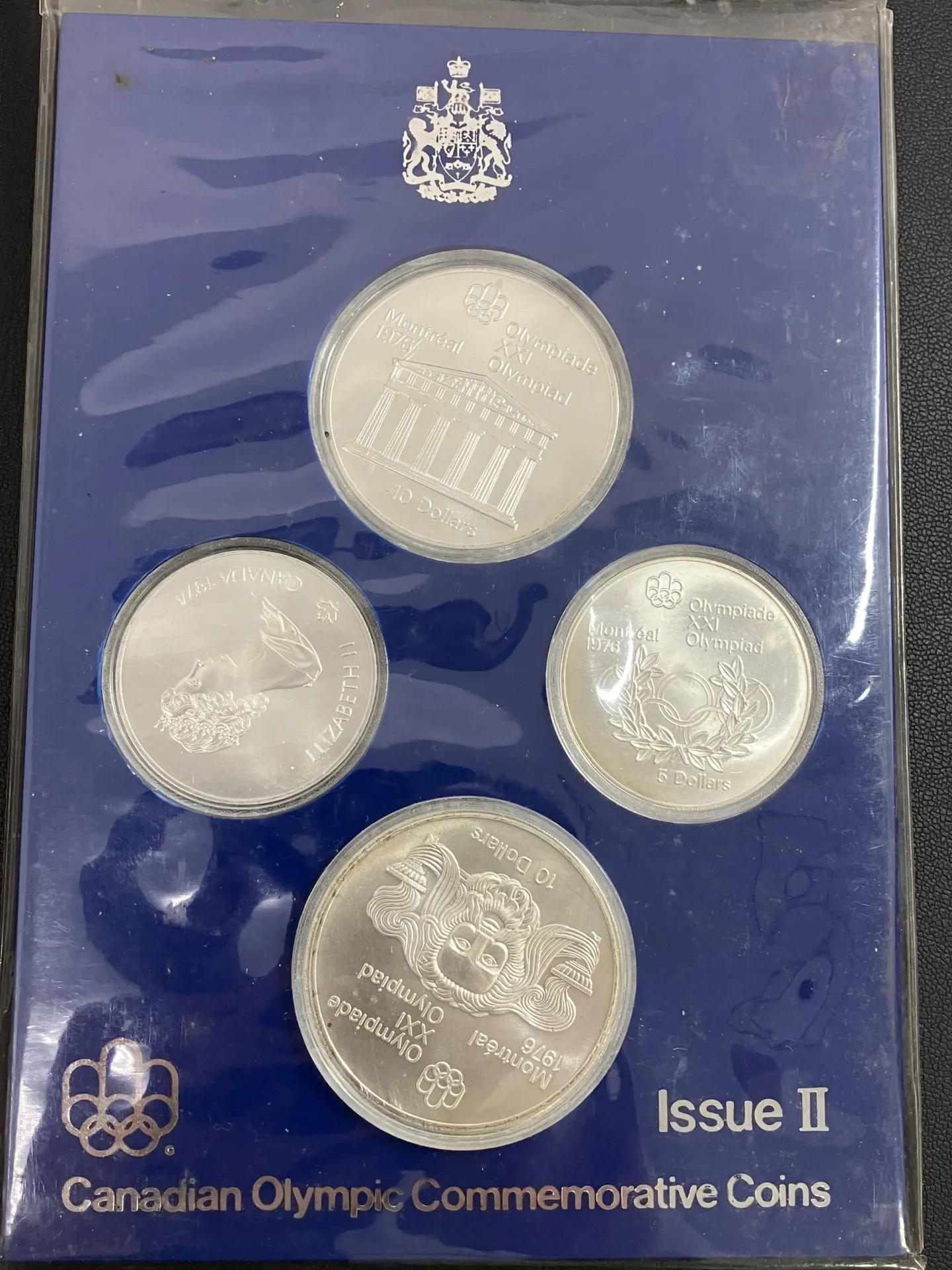 カナダオリンピック 記念銀貨
